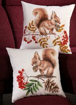 Eekhoorn kussenhoezen MULTICOLOR