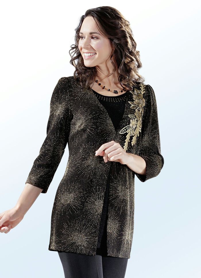 Fascinerende tuniek in een geweldige 2-in-1-look 