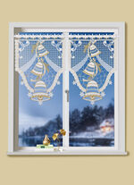 Schijfhanger gemaakt van echt Plauen-kant 