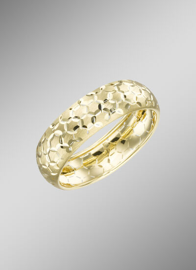 Damesring, machinaal gegraveerd  Damesring, machinaal gegraveerd