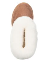 ELENA EDEN, warme damespantoffels, breedte G, met lamsvacht 