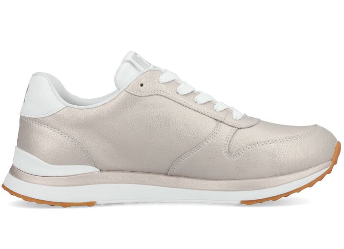Rieker sneakers met MemoSoft textiel voetbed GOUDBEIGE