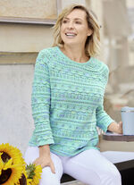 Truien met melange-effecten 