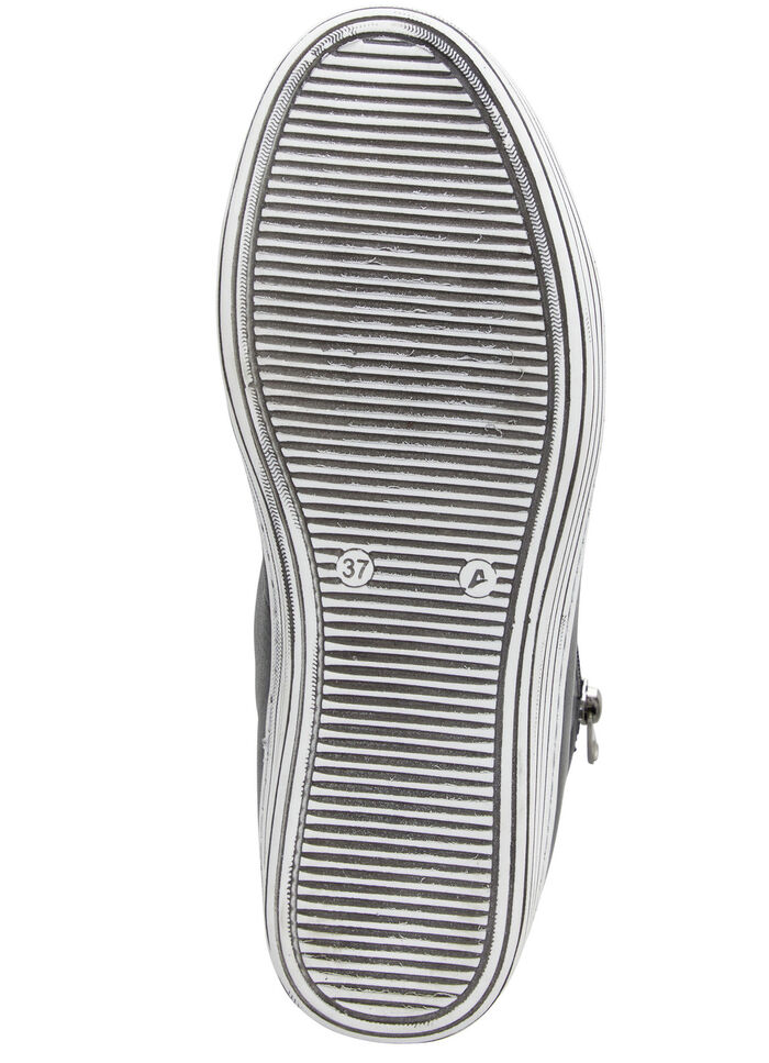 Gemini veterlaarzen met praktische zijrits ZWART