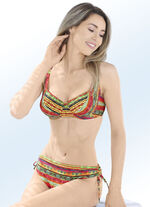 Bikini met beugel en verstelbare bandjes 