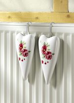 Luchtbevochtiger, set van 2, in hartvorm 