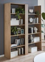 Wandplank, uitschuifbaar EIKENHOUT CREMONA