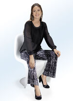 Tuniek met fonkelende strass steentjes 