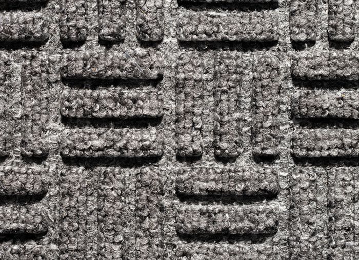 Deurmat met antislip rubberen achterkant ANTHRAZIT