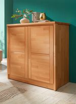 Ladekast gemaakt van massief hout met soft close 