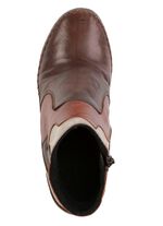 Gemini, modieuze dames enkellaarsjes, winterschoenen, breedte G, met rits 