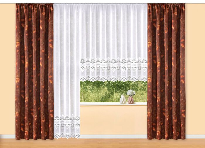 Lange jaloezie&euml;n met automatische plooiband 