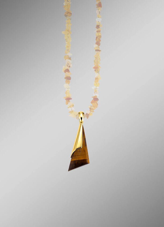 Hanger met tijgeroog 