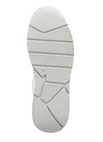 GINO GALANTE, klassieke herensneakers, met rits WIT