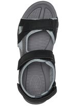 Trekkingsandaal met drie praktische klittenbanden 