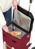 Lichte en stabiele winkelscooter Scala Shopper&reg; Ipek Mi ROOD