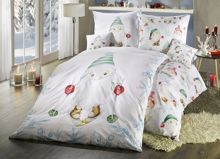 Renforc&eacute; beddengoedset met ritssluiting 