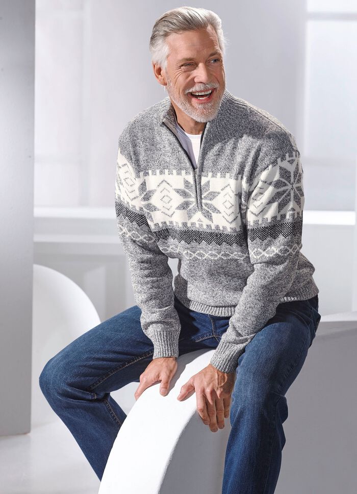 Troyer met Noors patroon 