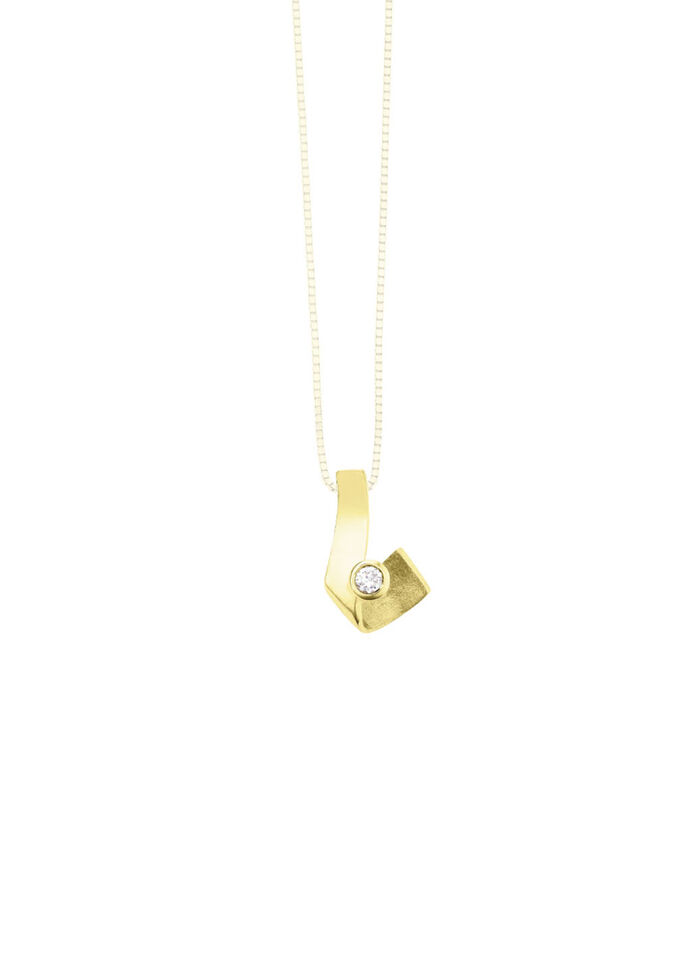 Hanger met diamant 