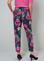 Broek met kleurrijke print 