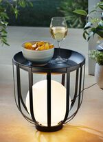 tafel met LED-bal 