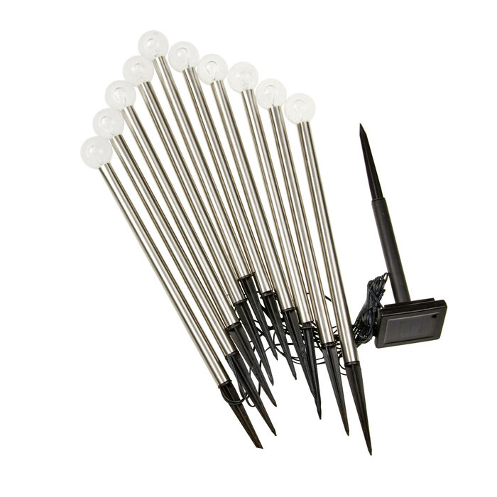 Solarconnectoren van roestvrij staal, set van 10 