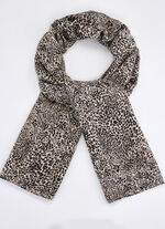 Sjaal met roofdierdessin 