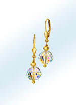 Oorbellen met Swarovski-kogels 