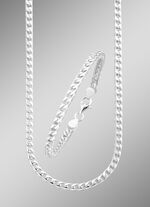 Fantasie kettingset met opvallend vierkant design 