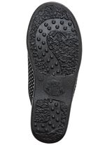 Set van twee pantoffels gemaakt van stippentextiel 1x BORDEAUX 1x ZWART