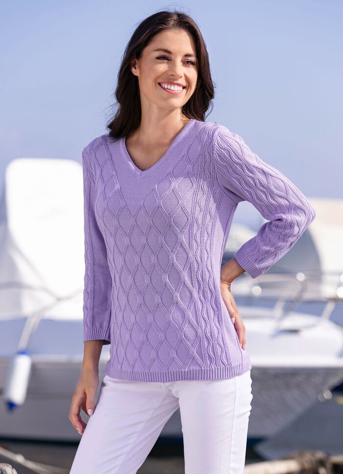 Trui met gestructureerd design SERING