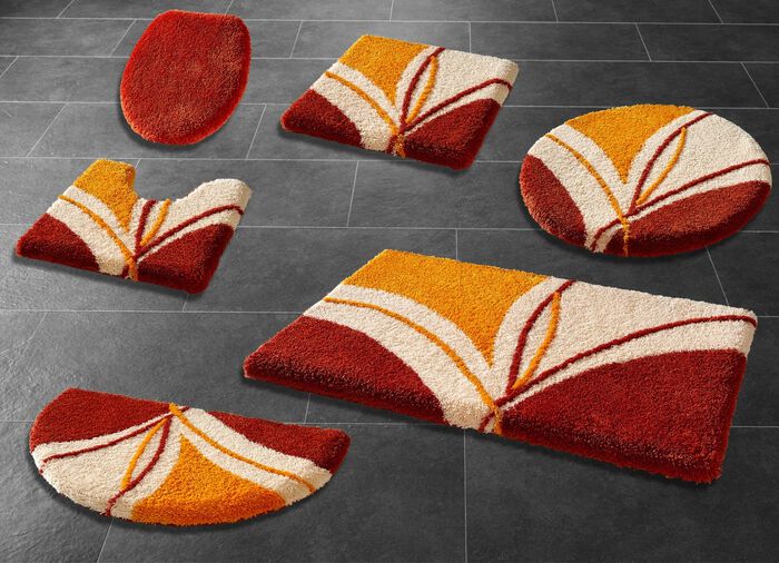 Smaakvolle badkamerset met antislip achterkant 