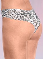 Drie-pack slips van elastische kant 