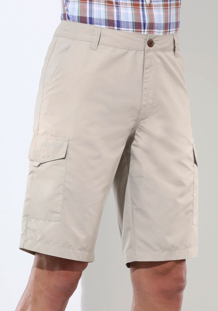 Bermuda met cargozakken in 3 kleuren 