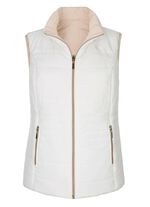 Omkeerbaar vest met zakken met ritssluiting 