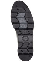 ELENA EDEN loafers van elegant verfrommeld lakleer ZWART