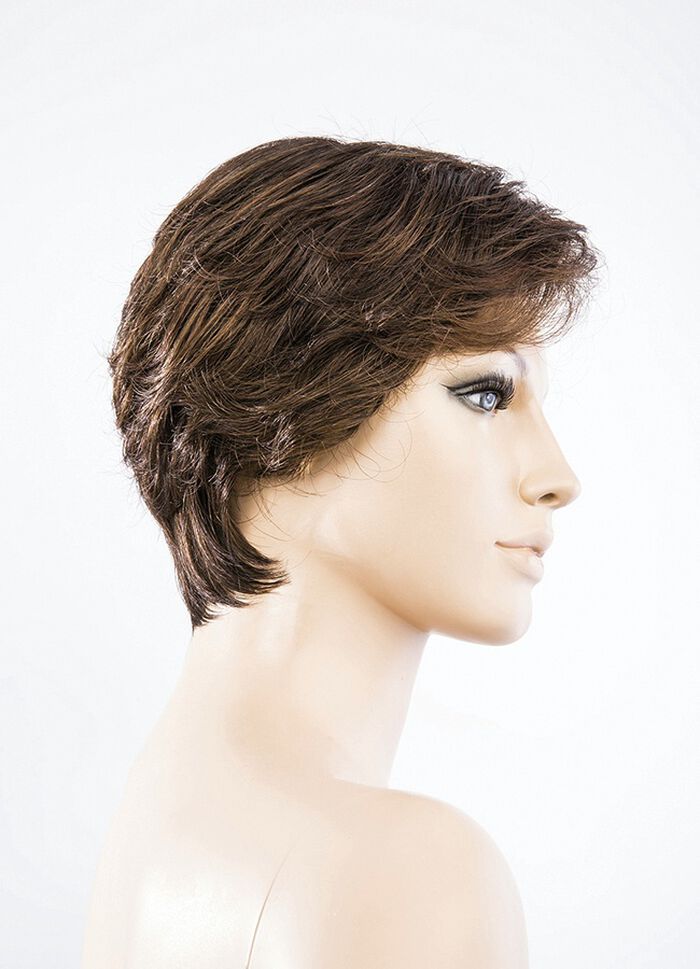 Edith pruik uit de Giorgio Montana Collectie CHOCOLADEBRUIN MIX