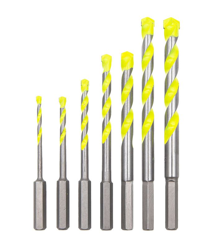 Hammersmith Drill Bit Pro-boorkoppen ZWART-ZILVER