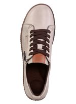 ELENA EDEN veterschoen met ritssluiting aan de zijkant 