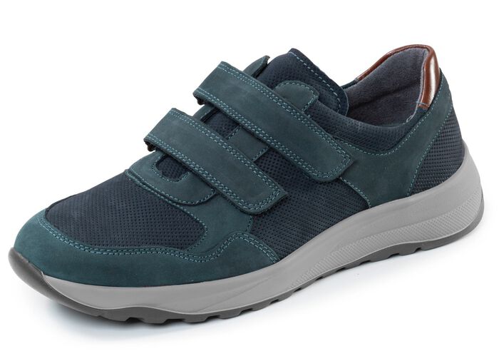 Waldl&auml;ufer, comfortabele herenpantoffels, breedte K, met uitneembaar voetbed 