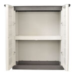 Praktische tuinkasten met stalen scharnieren BEIGE-TAUPE