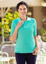 Trui met ruitpatroon 