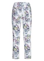 Broek met kleurrijke inkjetprint 