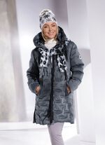 Functionele korte jas in 2 kleuren ANTRACIET