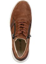 Waldl&auml;ufer, comfortabele dameslaarzen, breedte H, met uitneembaar voetbed COGNAC