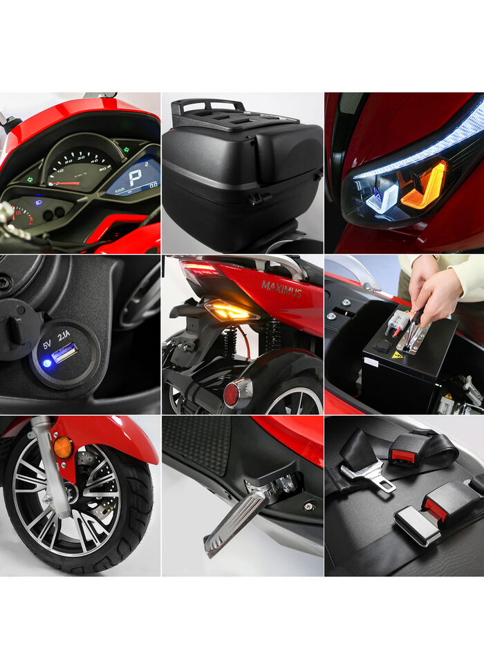 Maximus MX3-25 e-stadsscooter 