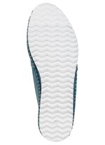 Andrea Conti, klassieke damespantoffels, breedte G, met uitneembaar voetbed BLAU