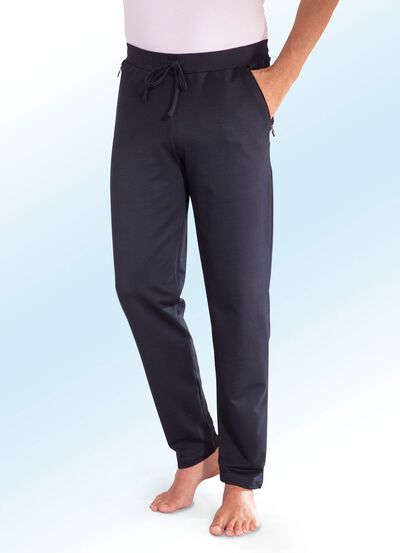 Broek met comfortabele elastische tailleband 
