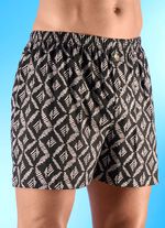 Vierpack boxershorts met knoopsluiting 