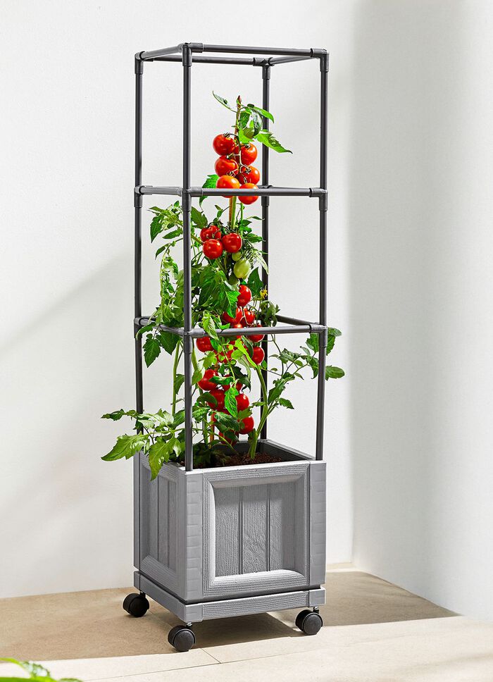 XXL planttoren met wielen 